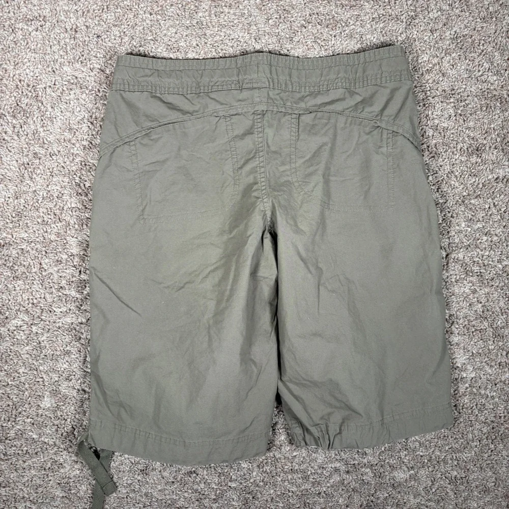 Nike‎ Mens Utility Shorts Olive Green Drawstring Cinch Hem 277453-900 Small